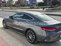Usado Mercedes C220 170 CV (125 kW) 2017 Gris / plata Coupe