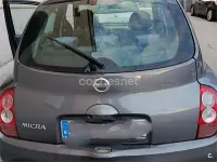 Usado Nissan Micra Visia 65 CV (47 kW) 2003 Gris / plata Utilitario
