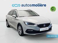 Usado Seat Leon Style 150 CV (110 kW) 2021 Blanco Familiar