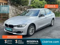 Usado BMW 320 Efficient Dynamics 163 CV (119 kW) 2014 Gris Berlina