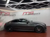 Usado Mercedes C220 AMG line 170 CV (125 kW) 2016 Gris / plata Coupe