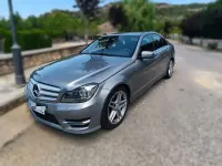 Usado Mercedes C180 Avantgarde 120 CV (88 kW) 2013 Gris Berlina