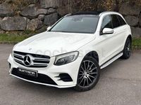 Usado Mercedes GLC220 AMG line 170 CV (125 kW) 2016 Blanco SUV