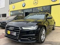 Usado Audi A6 S-Line 190 CV (139 kW) 2018 Negro Familiar
