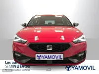Usado Seat Leon FR 205 CV (150 kW) 2021 Rojo Berlina