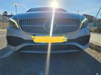 Usado Mercedes A200 AMG line 136 CV (100 kW) 2017 Gris / plata Berlina