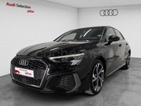 Usado Audi A3 S-Line 204 CV (150 kW) 2022 Negro Berlina
