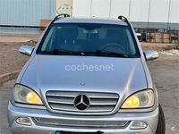 Usado Mercedes ML270 163 CV (119 kW) 2003 Gris / plata SUV