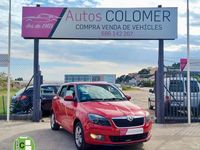 Usado Skoda Fabia 69 CV (50 kW) 2014 Rojo Utilitario