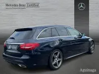 Usado Mercedes C220 170 CV (125 kW) 2017 Azul cavansita