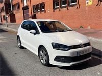Usado VW Polo R-line 90 CV (66 kW) 2014 Blanco Berlina