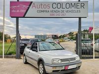 Usado VW Golf Cabriolet Highline 101 CV (74 kW) 1998 Gris Descapotable