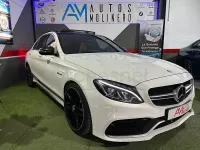 Usado Mercedes C63S AMG 510 CV (375 kW) 2017 Blanco Berlina