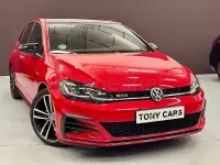 Usado VW Golf VII GTD 184 CV (135 kW) 2017 Rojo Familiar