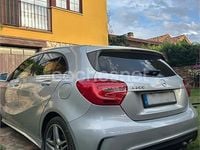 Usado Mercedes A200 AMG line 136 CV (100 kW) 2016 Gris / plata Berlina