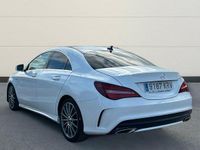 Usado Mercedes CLA200 AMG line 156 CV (114 kW) 2018 Blanco Berlina