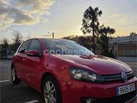 Usado VW Golf VI Sport 105 CV (77 kW) 2010 Rojo Utilitario