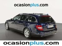 Usado Mercedes C200 136 CV (100 kW) 2012 Azul Familiar