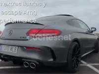 Usado Mercedes C43 AMG 390 CV (286 kW) 2020 Gris / plata Coupe