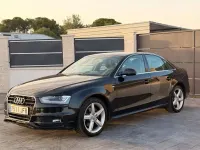 Usado Audi A4 S-Line 136 CV (100 kW) 2015 Negro Berlina
