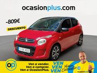 Usado Citroën C1 PureTech 82 CV (60 kW) 2017 Rojo Utilitario