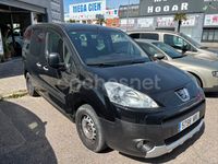 Usado Peugeot Partner Tepee Active 92 CV (67 kW) 2012 Negro Monovolumen