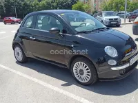 Usado Fiat 500 Lounge 69 CV (50 kW) 2013 Negro Berlina