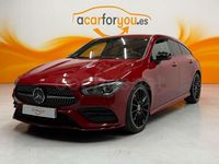 Usado Mercedes CLA200 Shooting Brake 150 CV (110 kW) 2021 Rojo Familiar