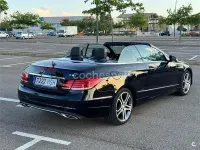 Usado Mercedes E220 Elegance 170 CV (125 kW) 2013 Negro Descapotable