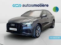 Usado Audi Q8 S-Line 340 CV (250 kW) 2021 Gris SUV