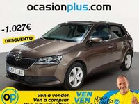 Usado Skoda Fabia 75 CV (55 kW) 2019 Marrón Utilitario