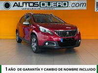 Usado Peugeot 2008 Style 100 CV (73 kW) 2018 Granate SUV
