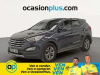 Usado Hyundai Santa Fe 150 CV (110 kW) 2015 Azul SUV