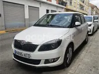 Usado Skoda Fabia 69 CV (50 kW) 2013 Blanco Berlina