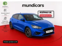 Usado Ford Focus ST-Line 125 CV (91 kW) 2019 Azul Berlina