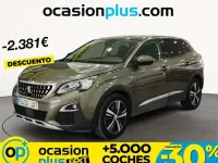 Usado Peugeot 3008 Allure 120 CV (88 kW) 2017 Gris SUV