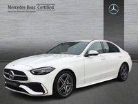 Usado Mercedes C200 163 CV (119 kW) 2023 Blanco Berlina
