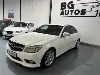 Usado Mercedes C200 Avantgarde 136 CV (100 kW) 2008 Blanco Berlina