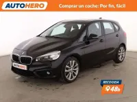 Usado BMW 218 Active Tourer Sport Line 150 CV (110 kW) 2014 Negro Monovolumen