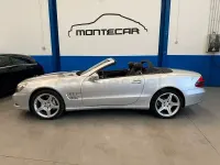 Usado Mercedes SL350 272 CV (200 kW) 2008 Gris / plata Descapotable