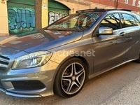 Usado Mercedes A200 AMG line 136 CV (100 kW) 2014 Gris / plata Berlina