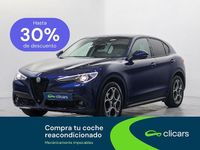Usado Alfa Romeo Stelvio Sprint 190 CV (139 kW) 2021 Azul SUV