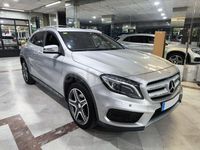Usado Mercedes GLA220 AMG line 177 CV (130 kW) 2016 Gris / plata SUV