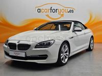 Usado BMW 640 Cabriolet 313 CV (230 kW) 2014 Blanco Descapotable