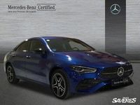 Usado Mercedes CLA250e AMG line 218 CV (160 kW) 2024 Azul espectra Berlina