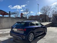 Usado Audi A3 S-Line 150 CV (110 kW) 2020 Azul Berlina