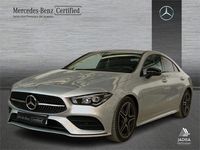 Usado Mercedes CLA220 AMG line 190 CV (139 kW) 2022 Gris / plata Berlina