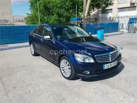 Usado Mercedes C350 Elegance 272 CV (200 kW) 2007 Azul Berlina