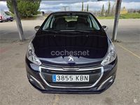 Usado Peugeot 208 Style 82 CV (60 kW) 2017 Azul Utilitario