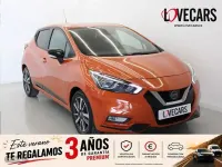 Usado Nissan Micra Visia 73 CV (53 kW) 2017 Naranja Utilitario